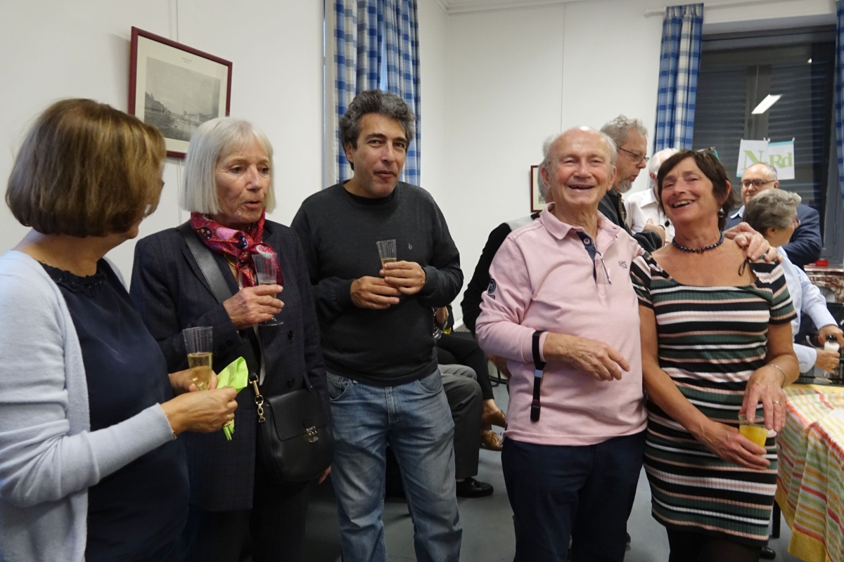 15 octobre 2019. Cocktail offert par Michel Talagrand à l'occasion de son prix Shaw de mathématiques — photo 34